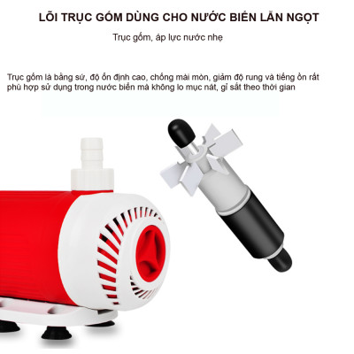 Combo Lọc Thùng Baki 3 Tầng 40x30x50cm & Bơm Baoyu 104 3000L/H cho Bể Cá Lớn