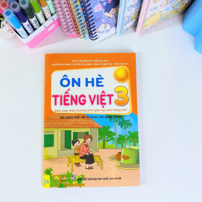 Sách - Bộ 2 cuốn Ôn Hè Toán + Tiếng Việt Lớp 3 Kết Nối - ndbooks