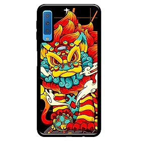 Ốp in cho Samsung Galaxy A70 Lân Đỏ Vàng - Hàng chính hãng