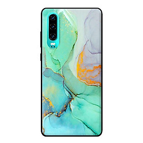 Ốp in cho Huawei P30 Đá Xanh Ngọc - Hàng chính hãng