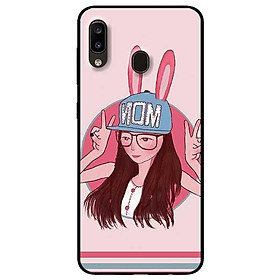 Ốp lưng dành cho Samsung A12 - A20 / A30 - A20s mẫu Em Gái Tai Thỏ