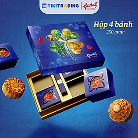 Hộp 4 Bánh Trung Thu Givral Tâm Giao 7 (250gr)