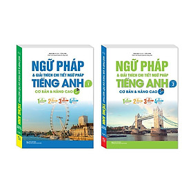 Sách - Ngữ Pháp Và Giải Thích Chi Tiết Ngữ Pháp Tiếng Anh - Cơ Bản Và Nâng Cao - Combo 2 Tập - Minh Thắng