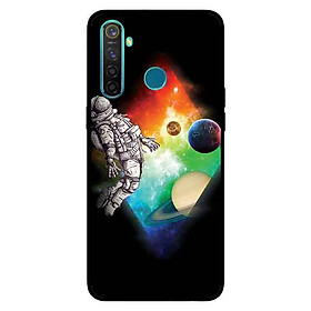 Ốp Lưng in cho Realme 5 Pro / Realme Q Mẫu Ngoài Không Gian - Hàng Chính Hãng