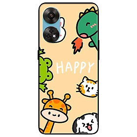 Ốp lưng dành cho Oppo Reno 8T 4G - Reno 8T 5G - Reno 10 5G - Reno 10 Pro 5G - Hoạ Tiết Khủng Long - Hàng Chính Hãng