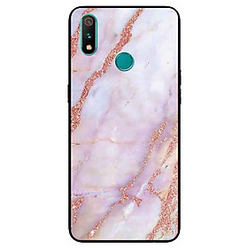 Ốp Lưng in cho Realme 3 Pro Mẫu NỀN ĐÁ HOA 9 - Hàng Chính Hãng