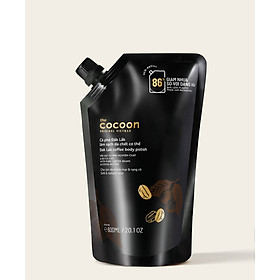Tẩy da chết cơ thể cà phê Dăk Lăk  Cocoon - Túi refill 600ml