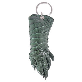 Móc khóa da cá sấu Huy Hoàng màu xanh navy HC8276
