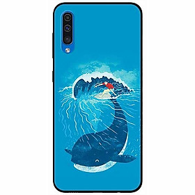 Ốp lưng dành cho Samsung A30s mẫu Ván Cá Voi
