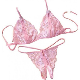 Bộ đồ lót ren lưới quyến rũ BL01