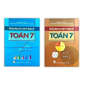 Sách - Combo Bài tập nâng cao và một số chuyên đề Toán 7 - ( Tập 1 + Tập 2 )