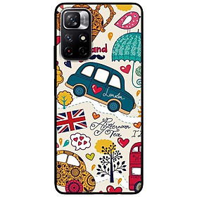 Ốp lưng dành cho Xiaomi Redmi Note 11 5G - Redmi Note 11T - Redmi Note 11S - Họa Tiết England