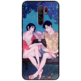 Ốp lưng dành cho Xiaomi Redmi 9 mẫu Cặp Đôi Chill