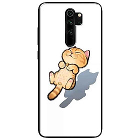 Ốp lưng in cho Xiaomi Redmi Note 8 Pro Mẫu Mèo Vàng
