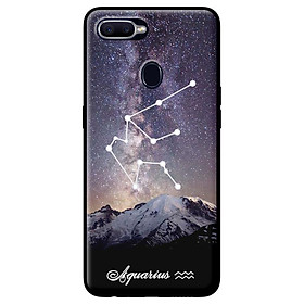 Ốp in cho Oppo A7 Cung Hoàng Đạo - Aquarius - Hàng chính hãng