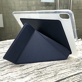 Bao da dành cho iPad Mini 7 , Mini 6 hiệu ONJESS lưng silicon gập tam giác hỗ trợ tắt mở màn hình - Hàng Nhập Khẩu