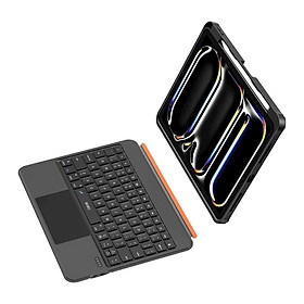 Bao da bàn phím tháo rời WiWu Combo Pro 360 độ cho Gen 11 / A16 , Pro M4 , Air 7/6/5/4 , 11 inch M1/M2 kèm giá đỡ