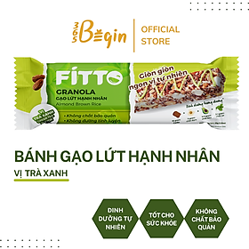 FITTO - GRANOLA GẠO LỨT HẠNH NHÂN - 3 VỊ