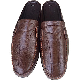 Dép bít mũi nam BIGSIZE da bò cao cấp Trường Hải BM056