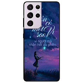 Ốp lưng dành cho Samsung Galaxy S21 - S21 Plus - S21 Ultra - mẫu Luôn Có Một Vì Saoo