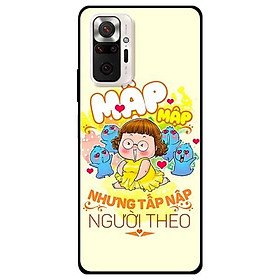 Ốp lưng dành cho Xiaomi Xiaomi Redmi Note 10 - Redmi Note 10 Pro - mẫu Mập Tấp Người Theo Girl