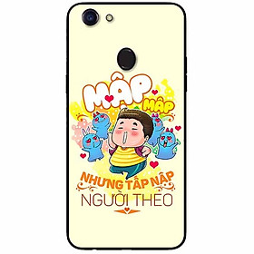 Ốp lưng in cho Oppo F5 Youth Mẫu Mập Tấp Người Theo Nam