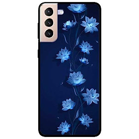 Ốp lưng dành cho Samsung Galaxy S21 - S21 Plus - S21 Ultra - mẫu Sen Xanhh