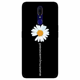 Ốp lưng in cho Oppo F11 Mẫu Cúc Chữ Dài