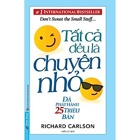 Sách Tất Cả Đều Là Chuyện Nhỏ (Khổ Lớn) - First News