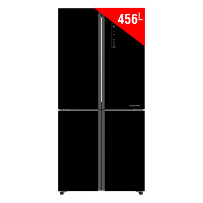 Tủ Lạnh Inverter Aqua AQR-IG525AM-GB (456L) – Đen - Hàng chính hãng 