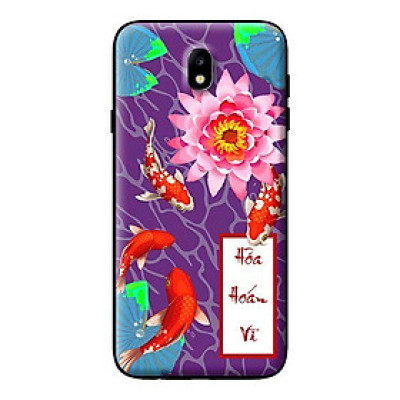 Ốp in cho Samsung Galaxy J3 Pro Cá Koi Hỏa - Hàng chính hãng