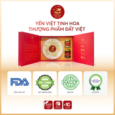 Chân yến Tinh chế thượng hạng 50 gram Yến Việt Tinh Hoa - Hàng chính hãng