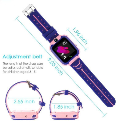 Đồng Hồ Thông Minh Trẻ Em Chống Nước Chuẩn IP67 Watch Q12 MÀU XANH - Hàng nhập khẩu