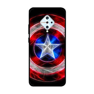 Ốp Lưng in cho Vivo S1 Pro/ Vivo V17 Mẫu Khiên Đội Trưởng 1 - Hàng Chính Hãng