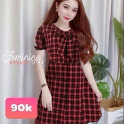 Váy đầm trung niên ren cao cấp GH1