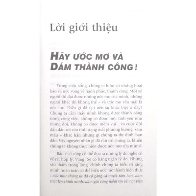 Dám Thành Công Dare To Win - Bản Quyền