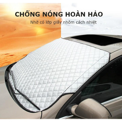 Tấm chắn nắng ô tô Suzuki XL7 3 Lớp Cao Cấp Chắn Nắng Cản Nhiệt