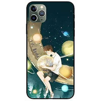 Ốp lưng dành cho Iphone 11 Pro mẫu Cậu Bé Ôm Trăng