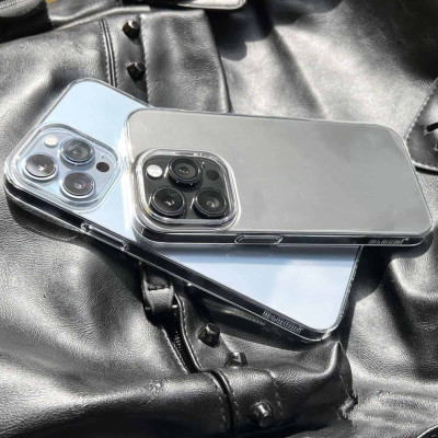 Ốp lưng siêu mỏng 0.3mm chống ố cho iPhone 16 Pro Max / 16 Pro / 16 Plus / 16 hiệu HOTCASE Memumi Crystal thiết kế ôm sát máy, chống sốc , chống trầy xước - Hàng nhập khẩu 