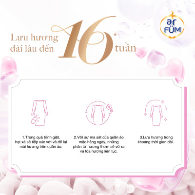 [Special Edition] Combo chăm sóc quần áo hương nước hoa arFUM: Hạt Xả Thơm Làm Mềm Vải Và Chống Tĩnh Điện (150gr) & Xịt thơm quần áo lưu hương lâu, khử mùi hiệu quả (150ml)