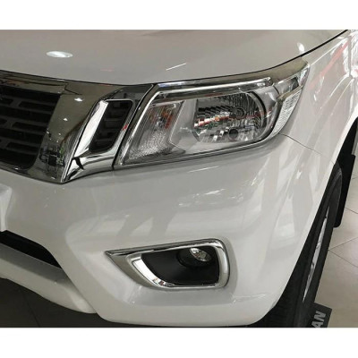 Bộ trang trí, bảo vệ đèn dành cho xe Nissan Navara 2015-2019