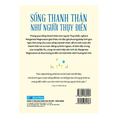 Sách - Sống Thanh Thản Như Người Thụy Điển - First News