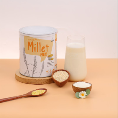 Sữa Hạt Gạo Lứt Hữu Cơ Millet Gói 30g Vị Kê Nhập Khẩu Malaysia Cho Trẻ Từ 3 Tuổi & Cả Gia Đình Bổ Sung Dinh Dưỡng Vegan - 24grains