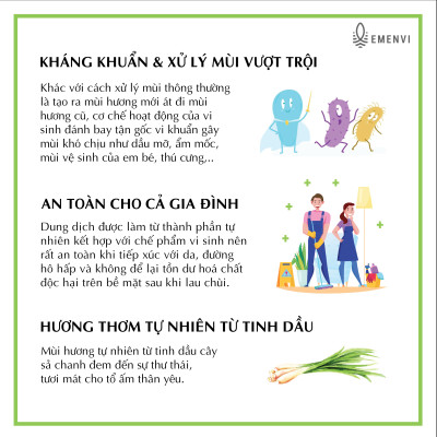 DUNG DỊCH VI SINH LAU SÀN & PHÒNG TẮM - CÔNG NGHỆ SINH HỌC NHẬT BẢN (Bio-EM based Floor & Bathroom Cleaning Solution) 500ML