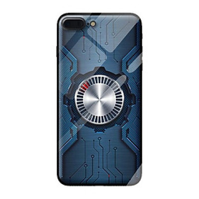 Ốp lưng kính cường lực cho iPhone 7 Plus VÒNG TRÒN 9 - Hàng chính hãng
