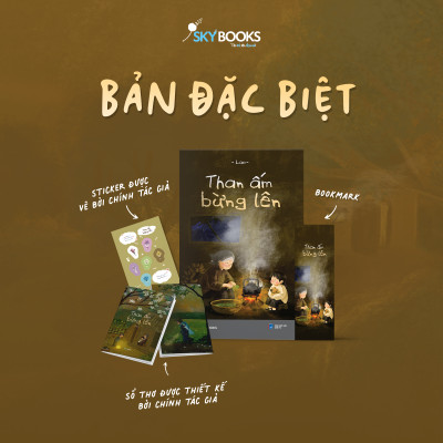 Sách - Than Ấm Bừng Lên - Bản Đặc Biệt - Tặng Kèm Bookmark + Sổ Thơ + Sticker