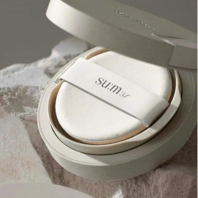 Phấn Nước Chống Nắng Thuần Chay Su:m37 Skin Stay Soft Glow Cushion Spf50+/Pa+++ 13g tone 1 da sáng