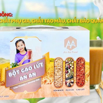 deal hời . bột gạo lứt , yến mạch ,ngủ cốc ( bột gạo lứt ANAN) thay thế bửa ăn , chăm sóc sức khỏe , xương khớp , tiện lợi tiếc kiệm