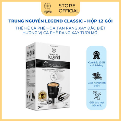 [GIẢM 45K] Combo Cà Phê Hòa Tan 399K - Trung Nguyên E-Coffee