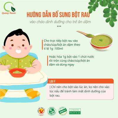 Bột Cần Tây Sấy Lạnh Nguyên Chất Quảng Thanh Hộp 30g - Hỗ trợ giảm cân, giảm mỡ bụng, giảm mụn, giảm gút